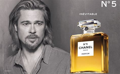 pub brad pitt chanel|Chanel no 5 new face.